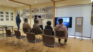 企画展では、中村哲医師の支援活動DVDを上映 